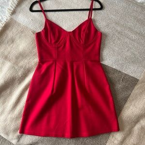 Princess Polly Red Novella Dress